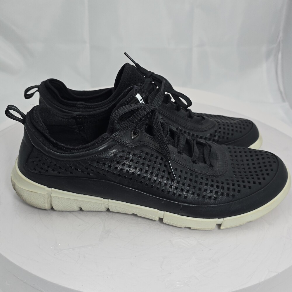 No Insoles Ecco Intrinsic 1 Men 46/ 12-12.5 Cutout/Perforated Leather Sneakers